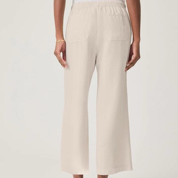 Splendid Cream Wide-Leg Pants High-Waisted - Picture 3 of 5